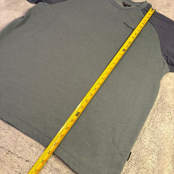 Patagonia Sweatshirt Mens XL Gray Organic Cotton Crewneck Sweater - Picture 6 of 11